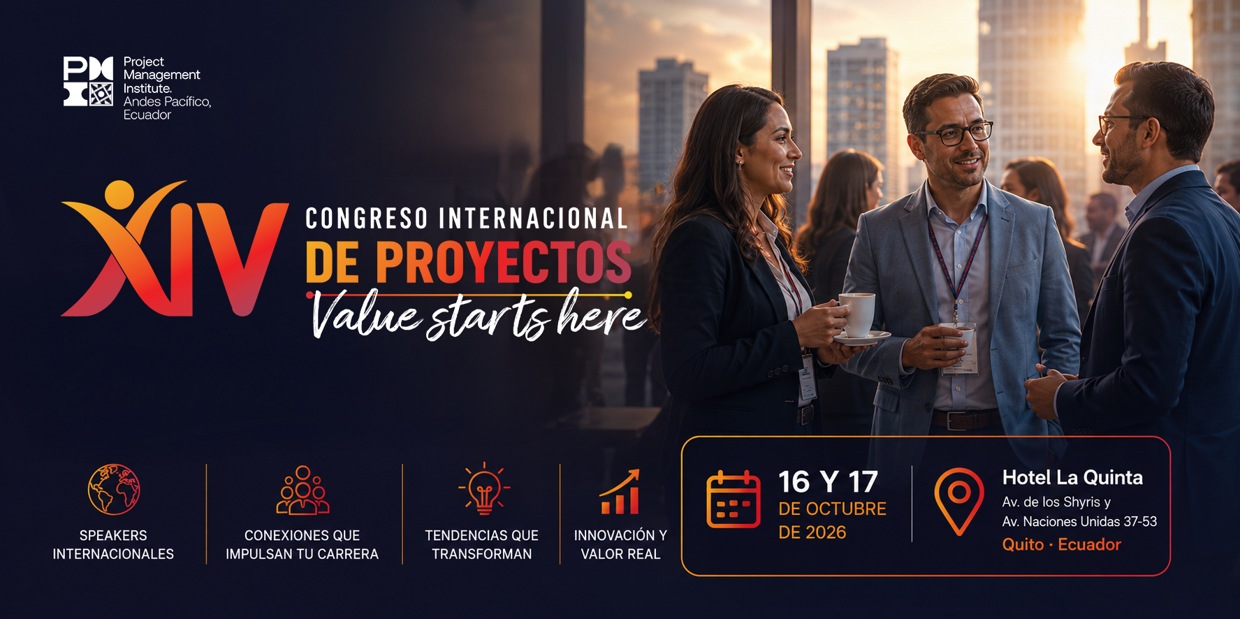 XIV Congreso Internacional de Proyectos PMI Andes Pacífico